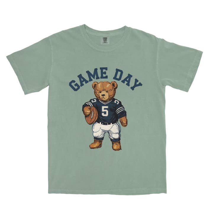 Lucy + Company - Wholesale Screen Printed T-Shirt - Women's - Game Day Football Graphic Tee2