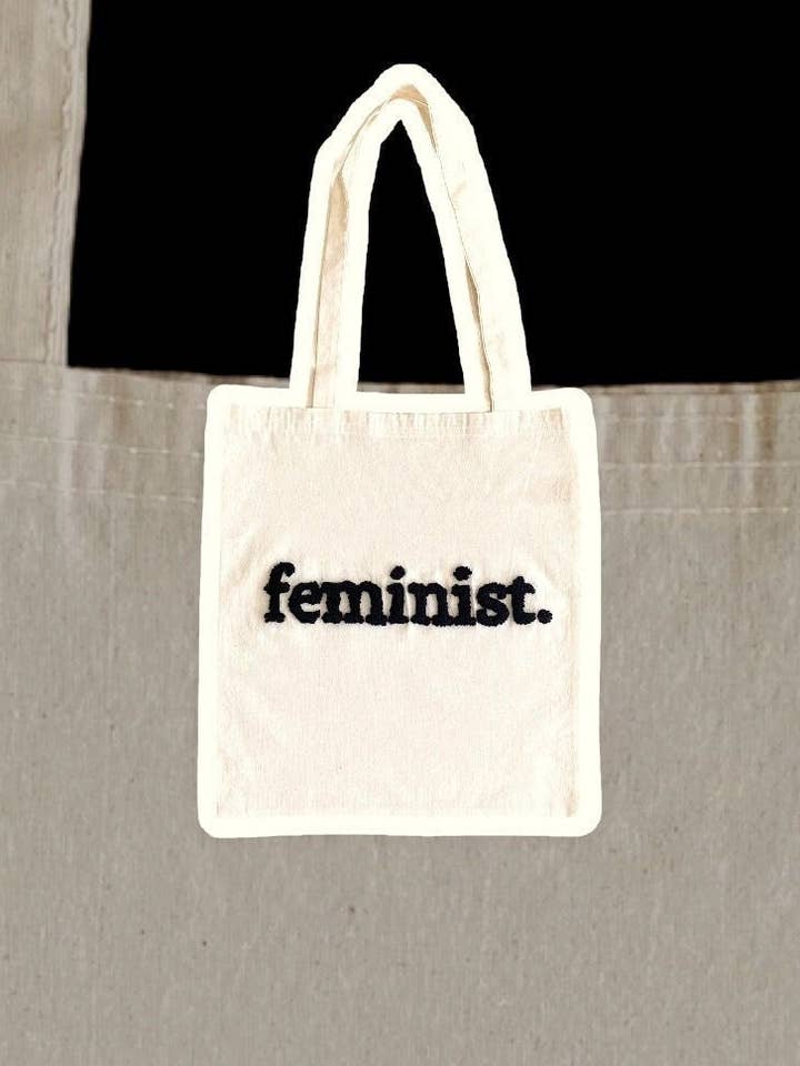 Saco de Tecido Personalizado Feminista Bordado por atacado de Honey Art and Nature