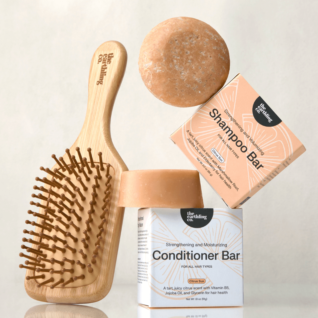 The Earthling Co. - Wholesale Hair Brush/Comb - Bamboo Brush6