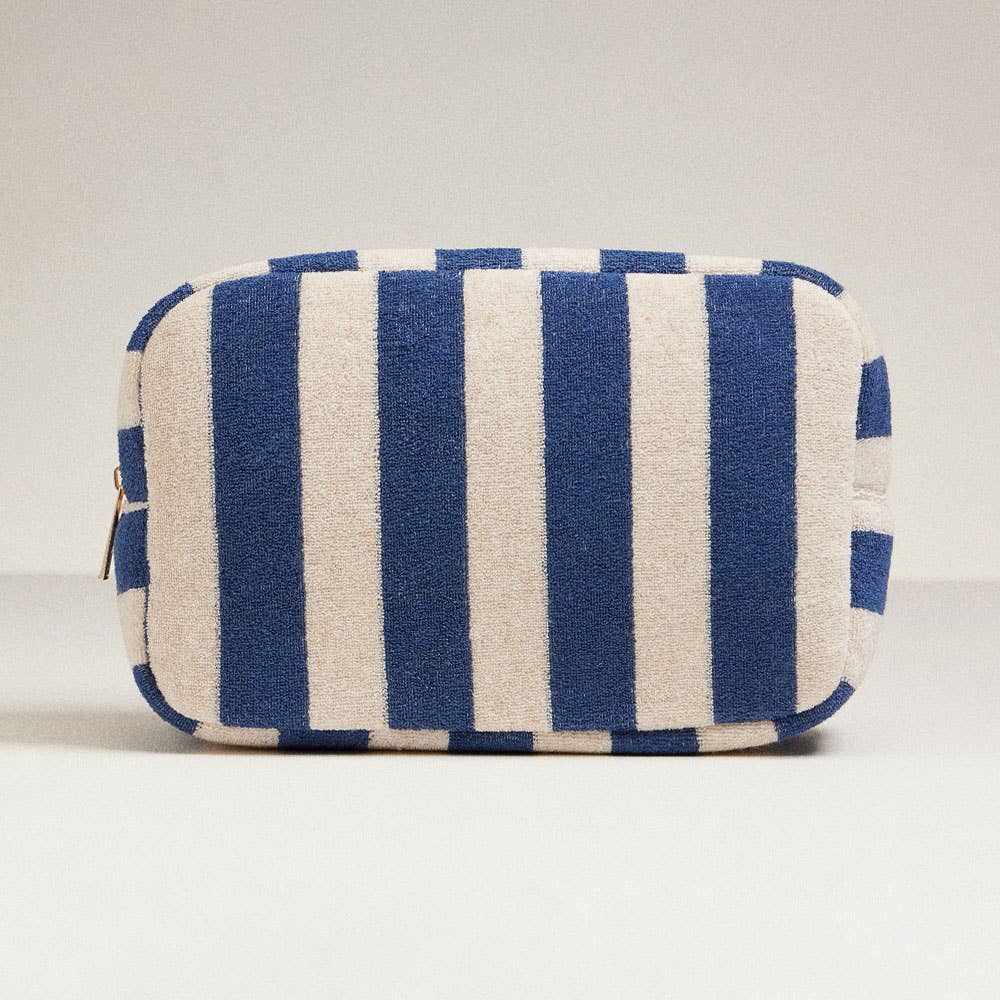 Sensibling Corp. - Wholesale Makeup/Cosmetic Bag - Striped Pattern Cosmetic Pouch Bag11