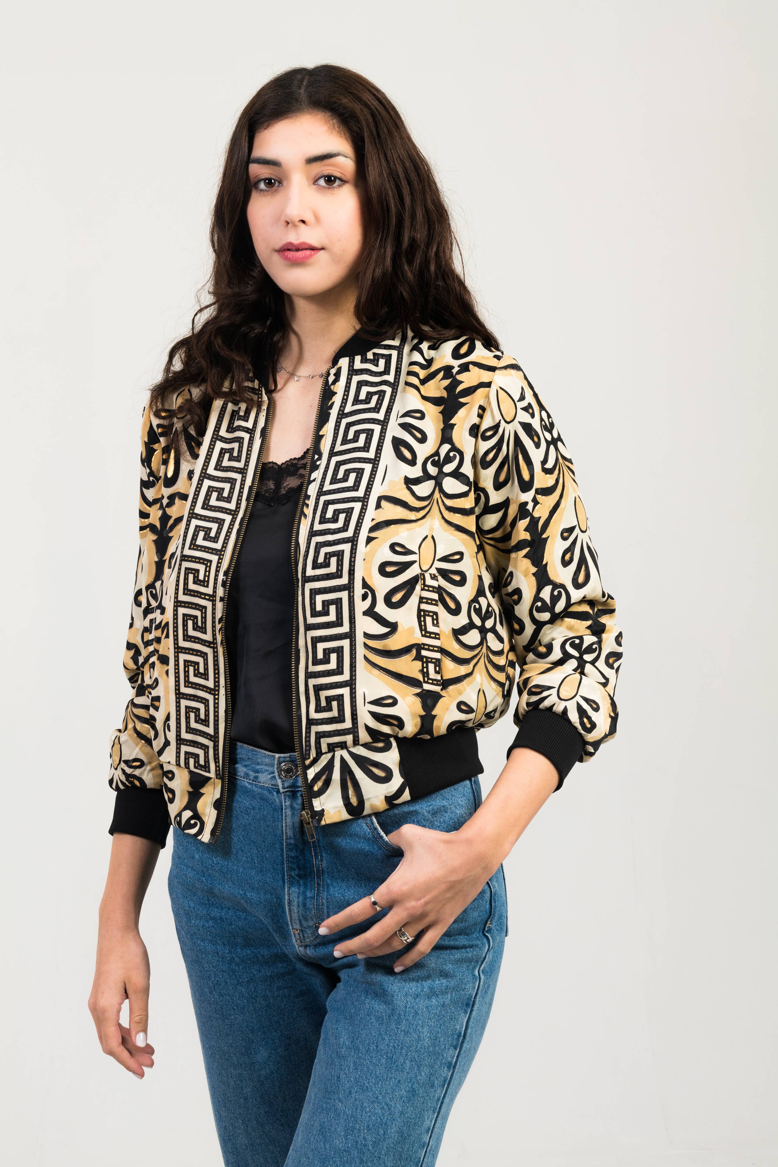 Arena Formentera - Vendita all'ingrosso Bomber - Donna - Bomber bohemien ULTIMI 3 PEZZI!6