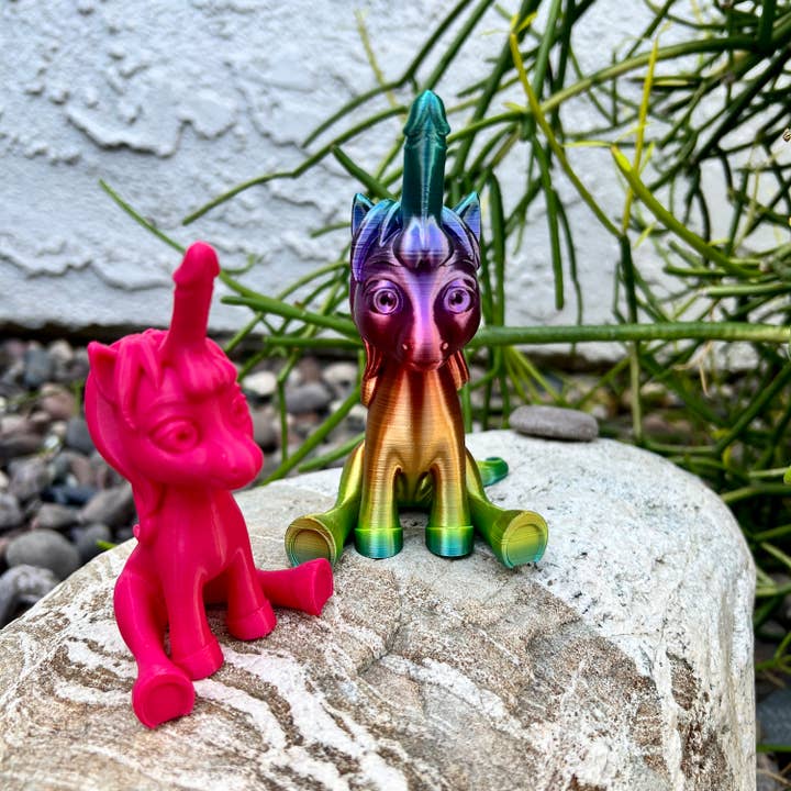 NumanPrints - Vendita all'ingrosso Regalo divertente/originale - Unicorno Adulto Dick Horn Pene Cock Dino-Dick Dickasaurus