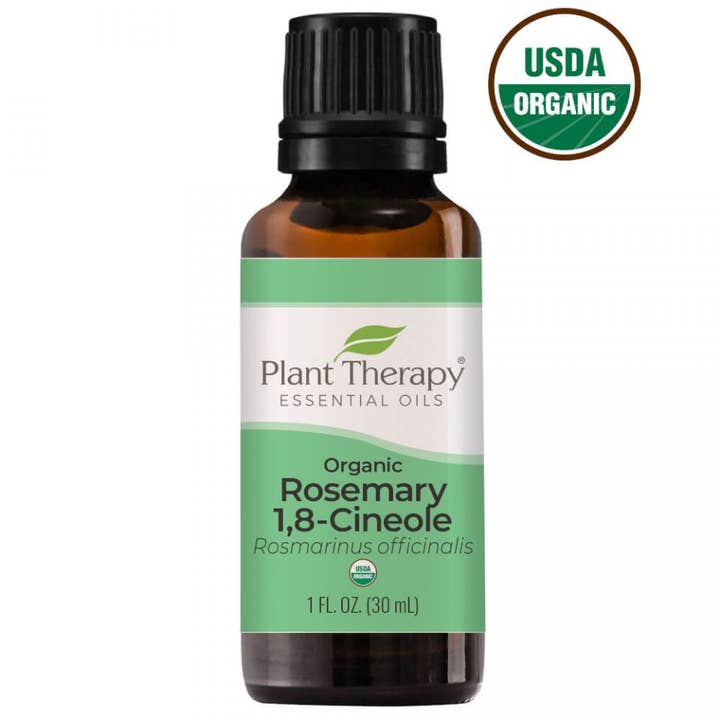 Plant Therapy - Wholesale Essential Oil - Organic Rosemary 1,8-Cineole Essential Oil 30 mL