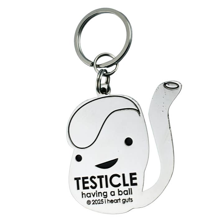 I Heart Guts | Organ Plushies Wholesale - Wholesale Keychain - Unisex - Testicle Keychain - Having a Ball2