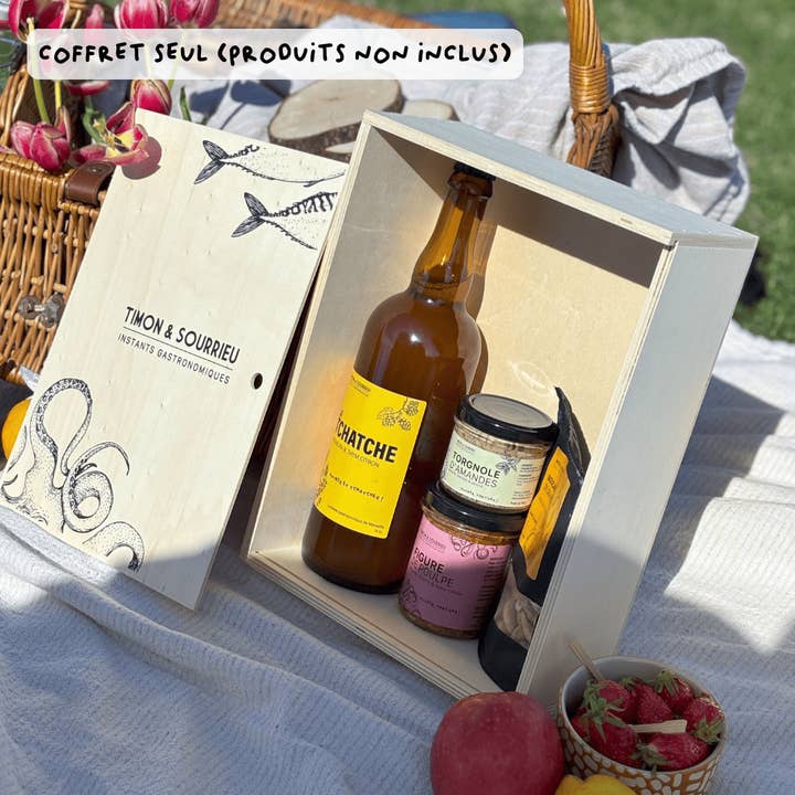 Aperitif box Sainte Victoire for wholesale by Timon et Sourrieu