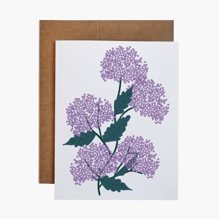 Lila hortensia för wholesale av Najwa Kronfel Inc.