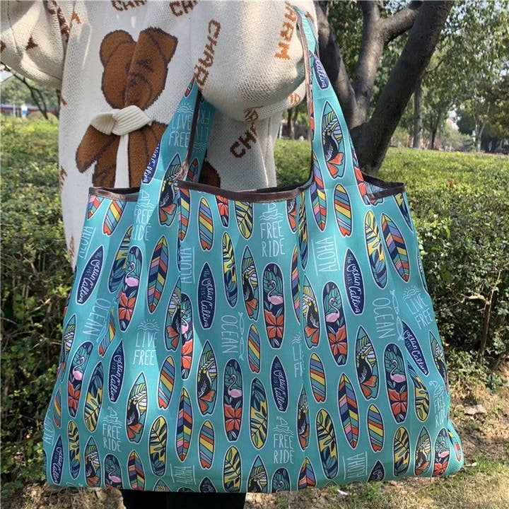 FurDecoration - Wholesale Tote Bag - Women's - Foldable Eco-Friendly Large Capacity Portable Shoulder Bag5