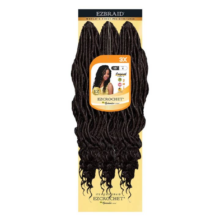 EZBRAID UK - Wholesale Hair Extensions - Bohemian LOCS 18" - 3X VALUE3