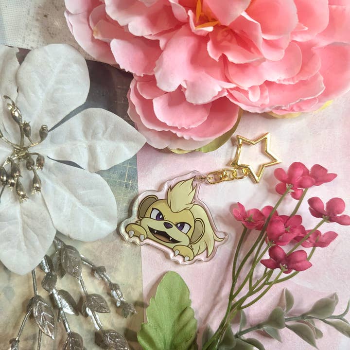 Winterra LLC – Großhandel Schlüsselanhänger – Unisex – Growlithe 2-Zoll-Schlüsselanhänger aus Acryl | Pokemon 6