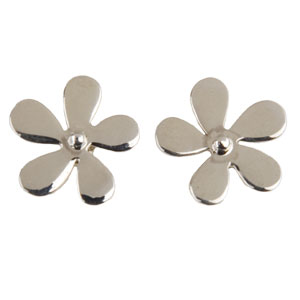 Janusch – Engroshandel Ørestikkere – Flower ørestikker sølv0