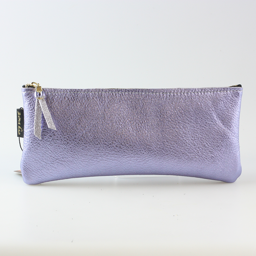 Zina Kao Exclusives - Wholesale Pencil Case/Pouch - The Metallic Pencil Case: 2 sizes! (Dean & Grant)5