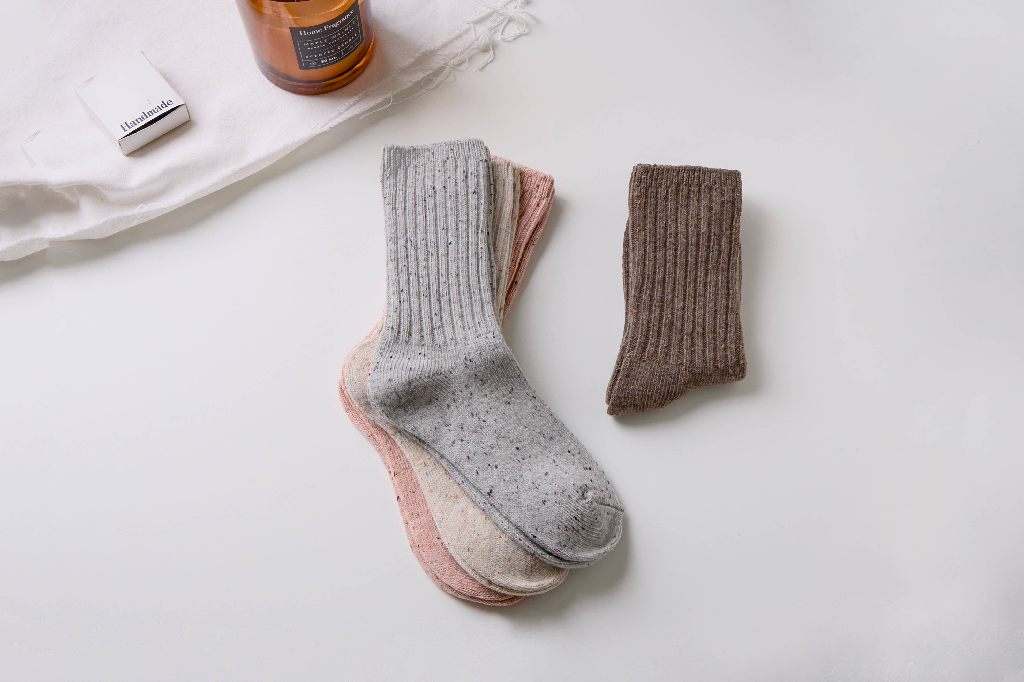 Happy Knits – wholesale Socks – Women's – Women’s Wool Blend Crew Socks – Warm & Cozy Winter Style12