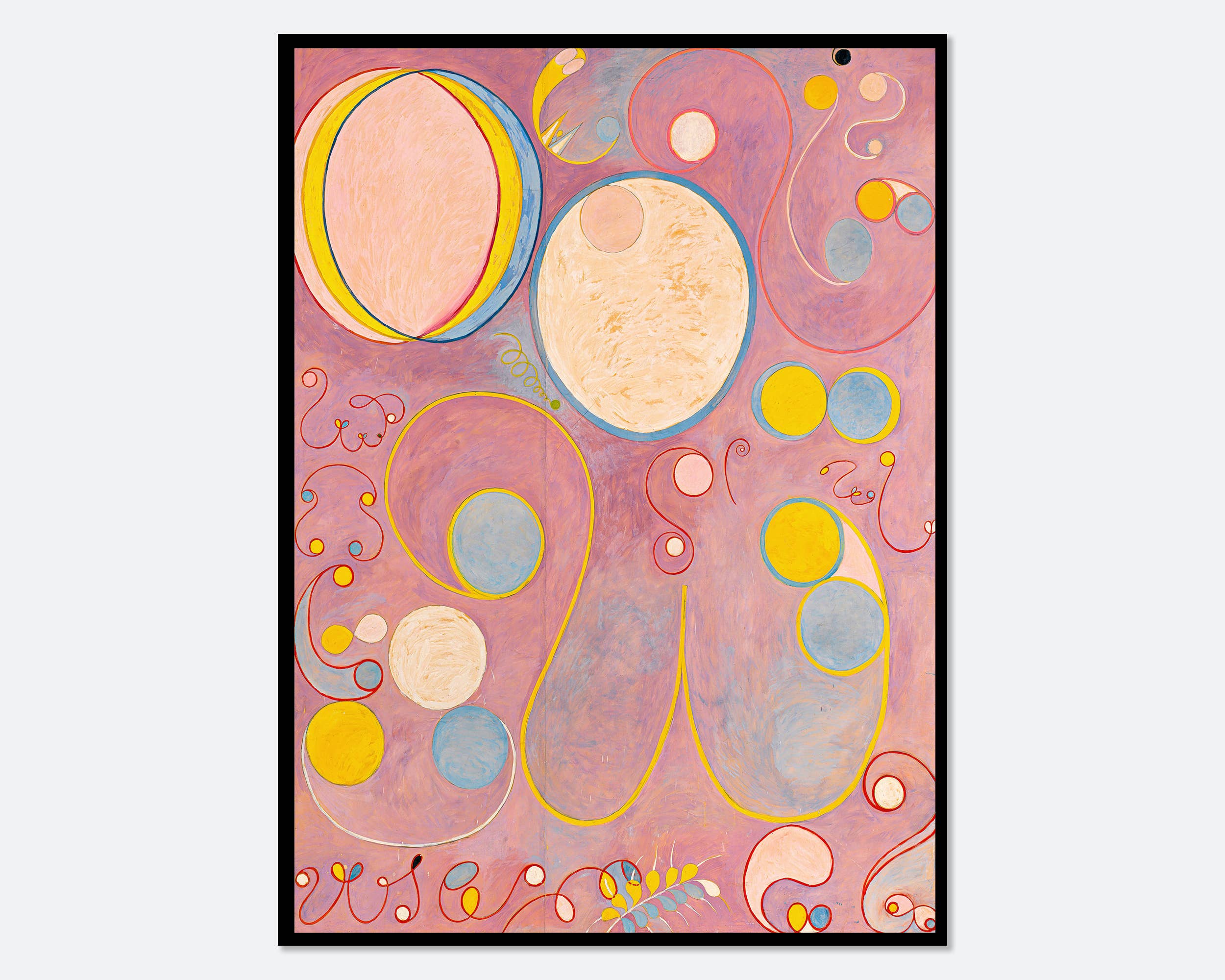 Sugar & Canvas – wholesale Konsttryck – Hilma af Klint De Tio Största, Konsttryck nr 8 HK180