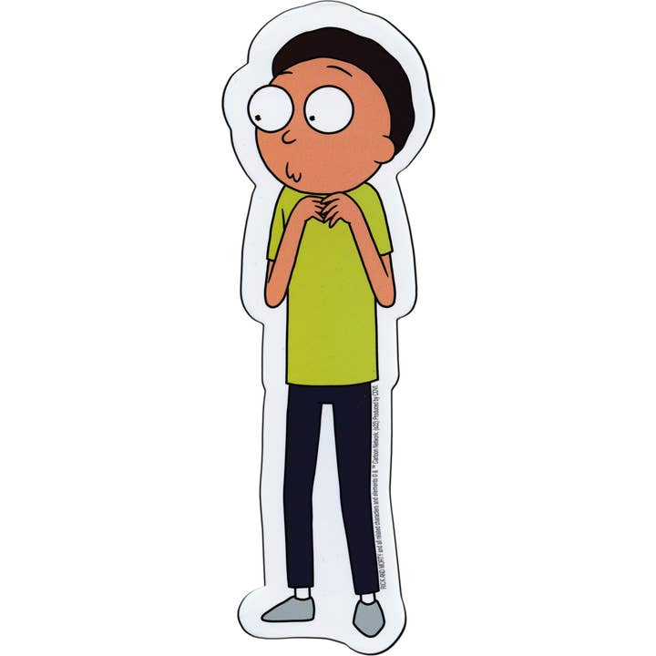 Sticker - Rick And Morty - Morty Smith Looking Confused for wholesale by Square Deal Recordings & Supplies