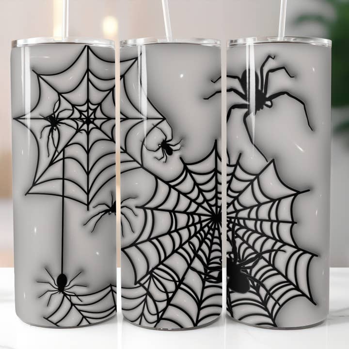 3D Spider for wholesale by Triple D's Tumblers n More