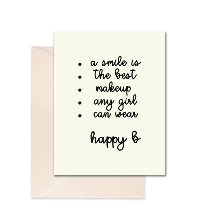 The Best Makeup Greeting Card for wholesale by Leslie Store