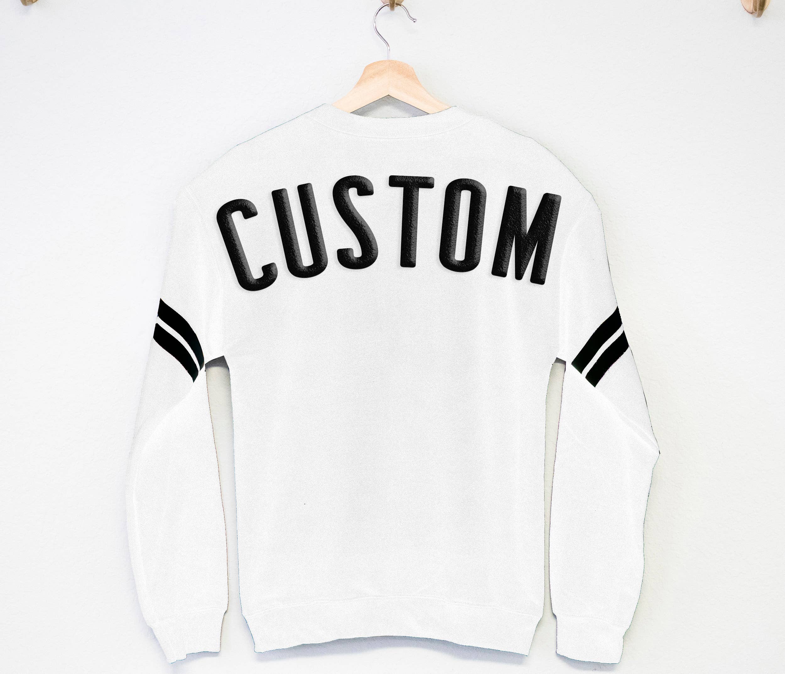 Nobullwoman Apparel - Wholesale Graphic Sweatshirt - Women's - UNISEX CUSTOM Small Business Embossed Puff Print Sweatshirt5