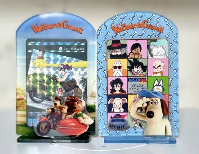 K-Wonderland – Großhandel Bilderrahmenständer – Wallace & Gromit Zufälliger Acryl-Fotokartenständer7