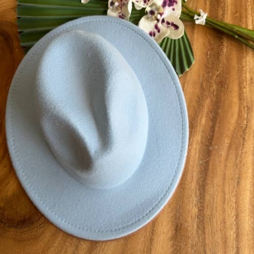 Queens INC - Wholesale Fedora - Women's - CLASSIC SMALL BRIM FEDORA HAT11