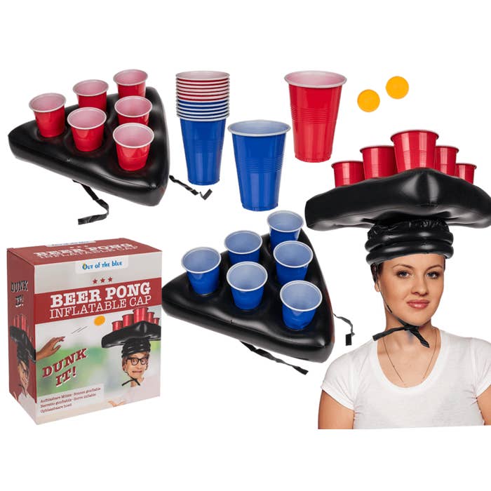 Kinky Pleasure - Wholesale Party Hat/Crown - Timmy Toys - B037 - Beer Pong Hat 2pcs - 1 Piece