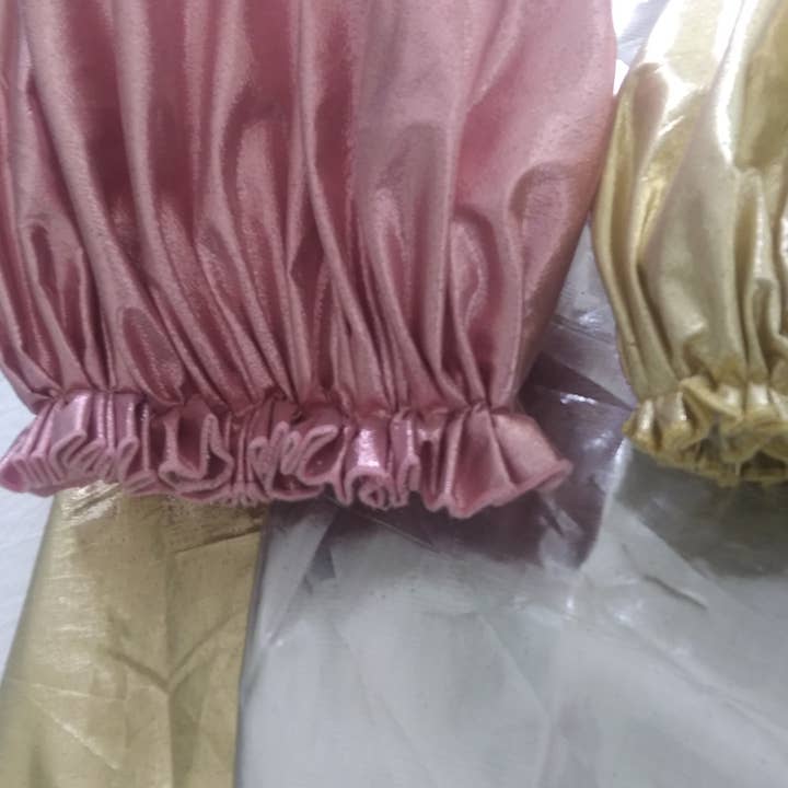Mimi A La Mode Hollywood - Wholesale Showercap - Old Hollywood Glamour Lame Shower Cap