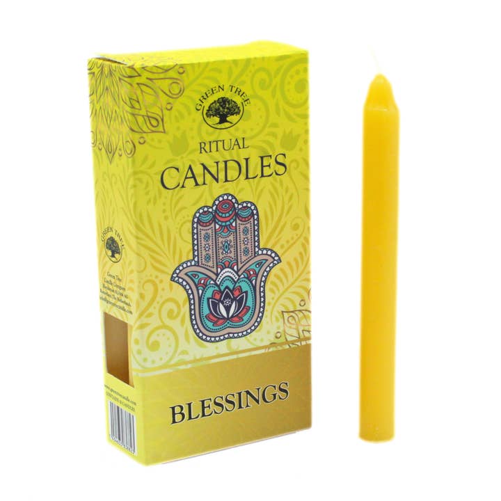 Green Tree Ritual candles Blessing 10 pack for wholesale by Green Tree