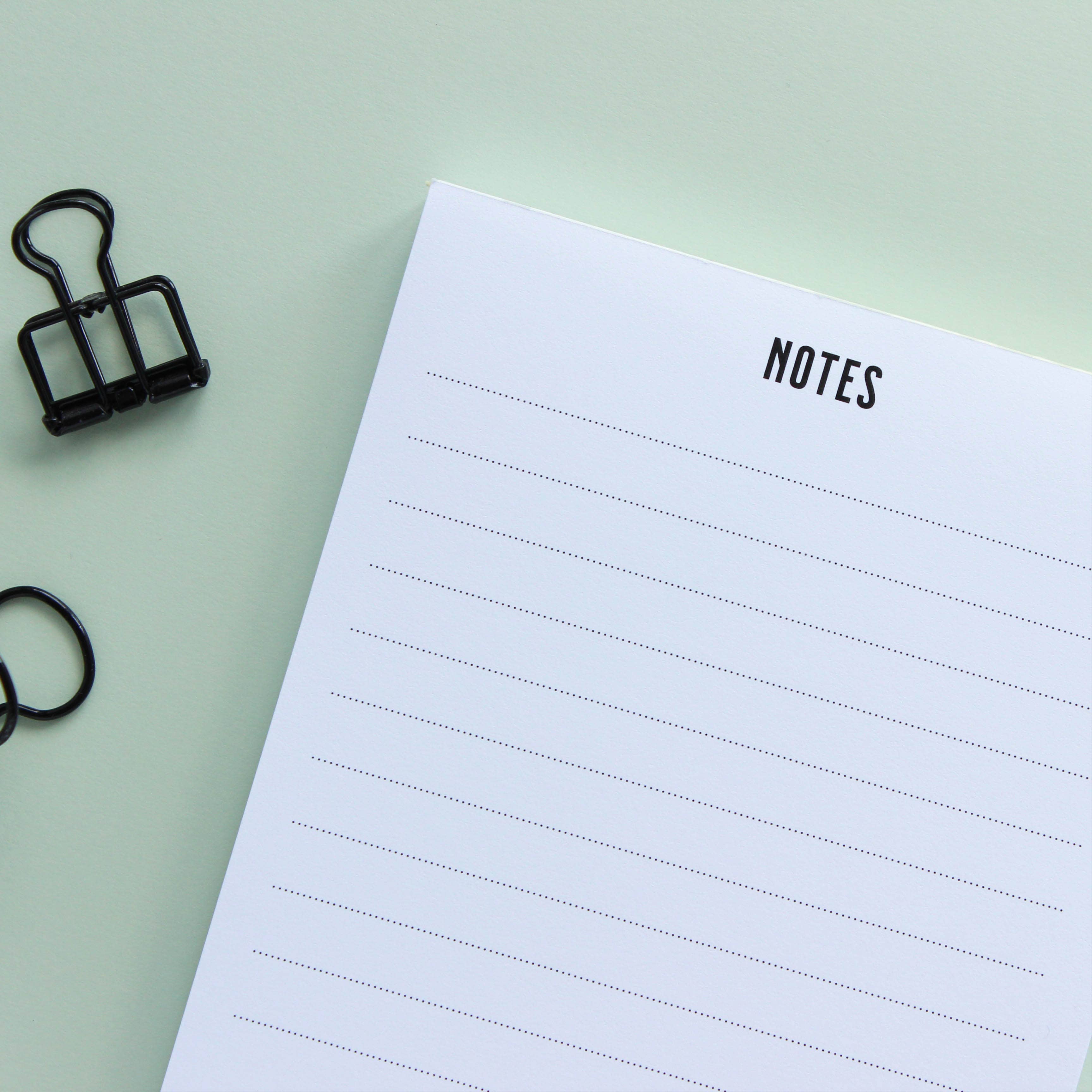 Purple Tree Designs - Wholesale Notepad - A6 Cat Notepad, 75 Tear-off Lined Sheets4