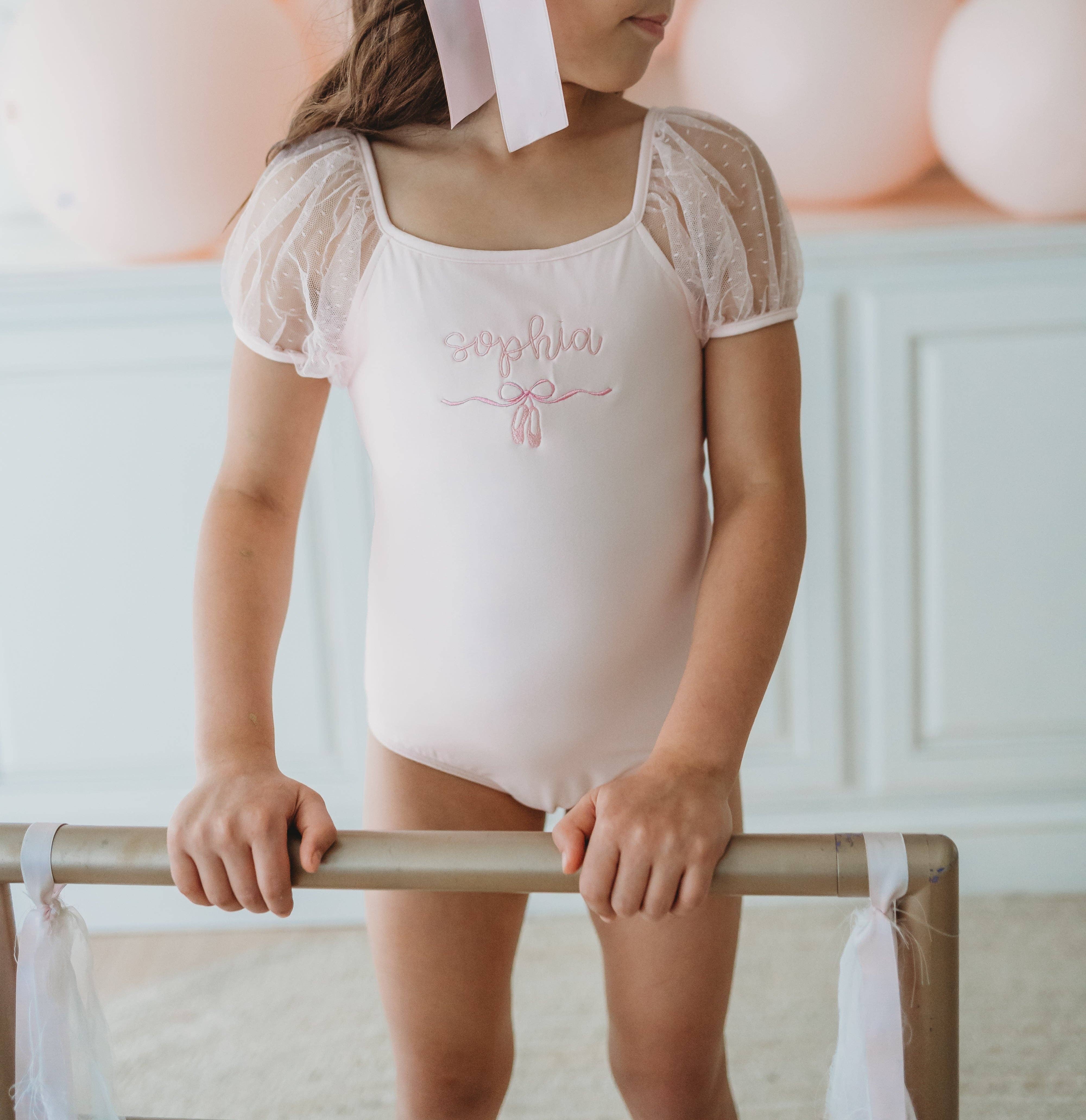 Cheeky Plum - Wholesale Leotard - Kids - Mesh Leotard - Pink Bliss20