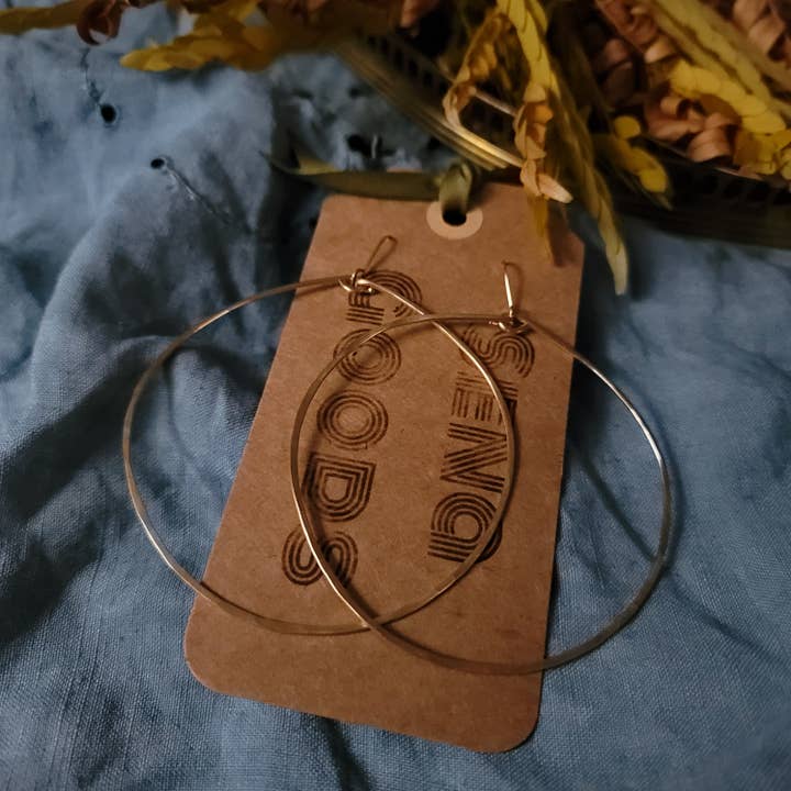 3" Boho Basic Hoops for engroshandel hos Sena Goods