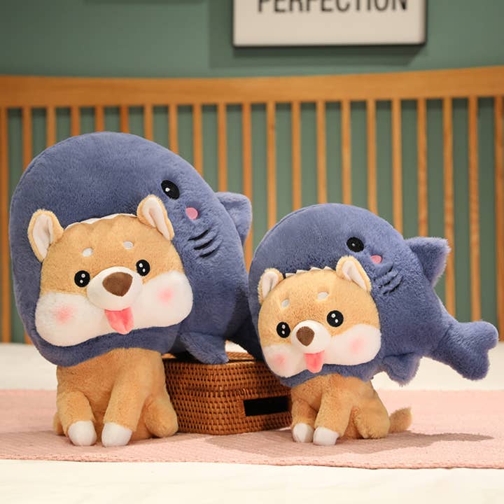 ToyalFriends - All Import Duties Covered! - Wholesale Stuffed/Plush Toy - Kids & Baby - Creative Shark Shiba Inu Plush Toys