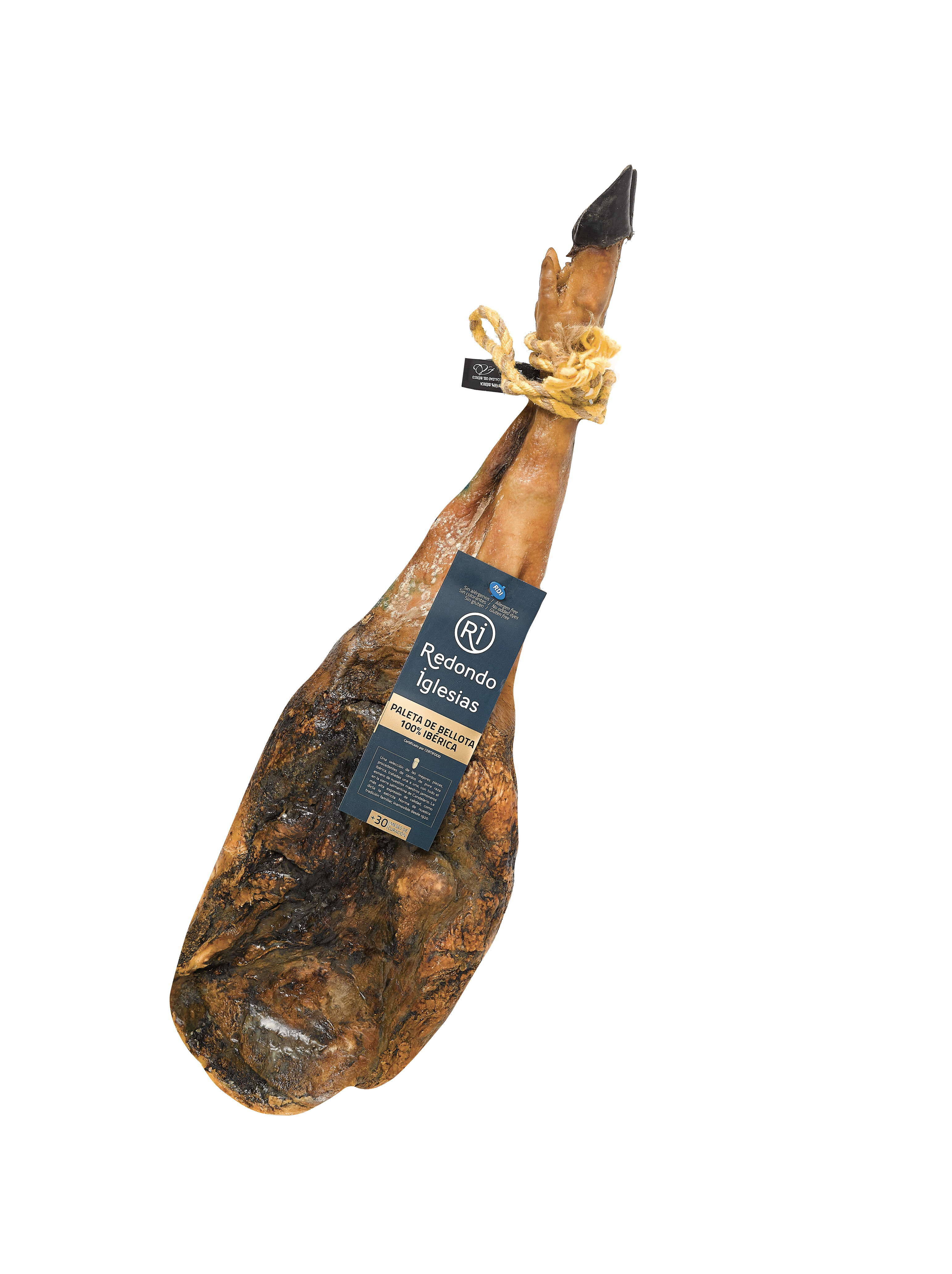 Redondo Iglesias - Wholesale Ham - 100% Iberico Shoulder Acorn-Fed (KIT) - 24 months aged - Bone In1