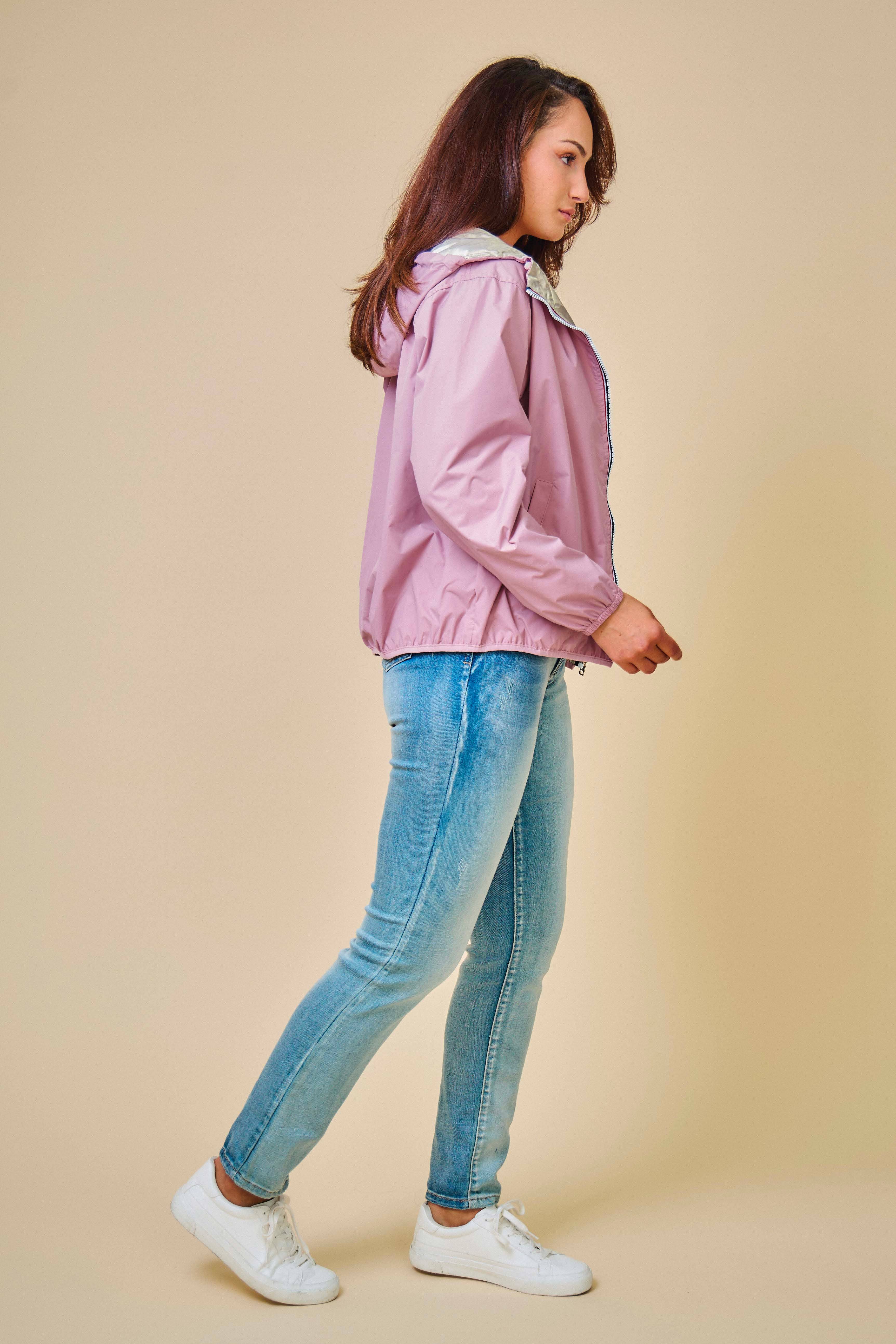 Escandelle Paris - Wholesale Parka - Women's - Short Reversible Waterproof Solid Parka9