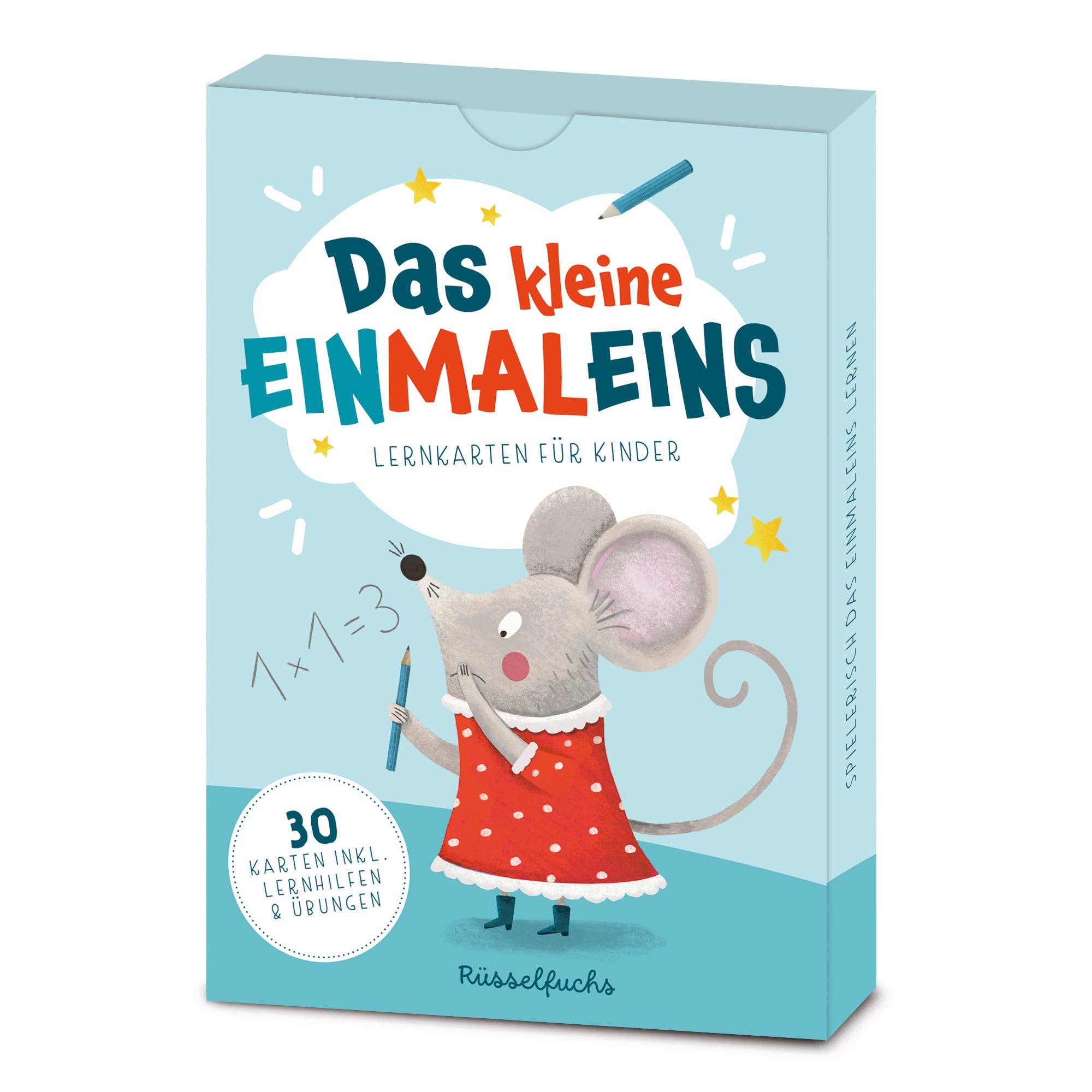 Rüsselfuchs - Wholesale Learning Cards - Kids & Baby - Multiplication cards with number series 1-10 including learning tips & exercises "The small multiplication table"9