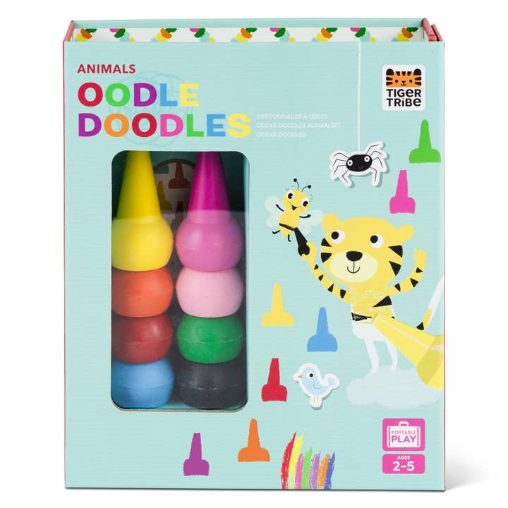 Tiger Tribe - Wholesale Coloring & Activity Book - Kids & Baby - Oodle Doodles - Animals