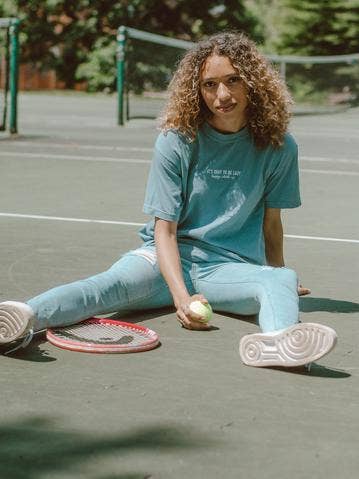 It's Okay to Be Lazy Tee for wholesale by Happy Sloth Co.