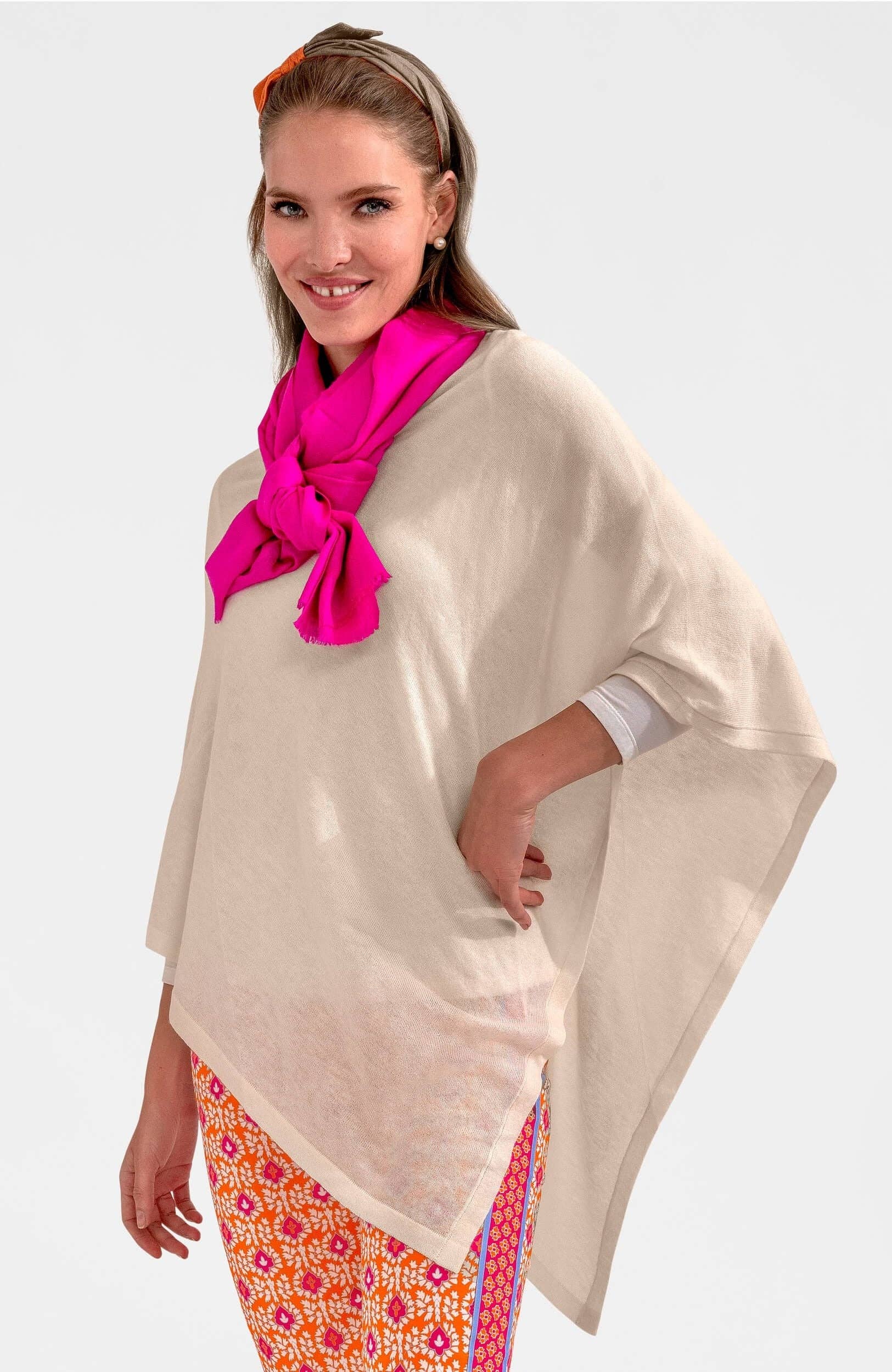 Gretchen Scott LLC - Venta al por mayor Poncho - Mujer - Poncho similar al cachemir26