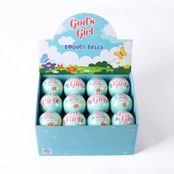 Soft Play Ball - God's Girl - Pk24 for wholesale by Swanson Christian Products