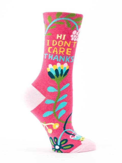 Incognito - Wholesale Socks - Women's - Hi. I Don't Care. Women's Socks0