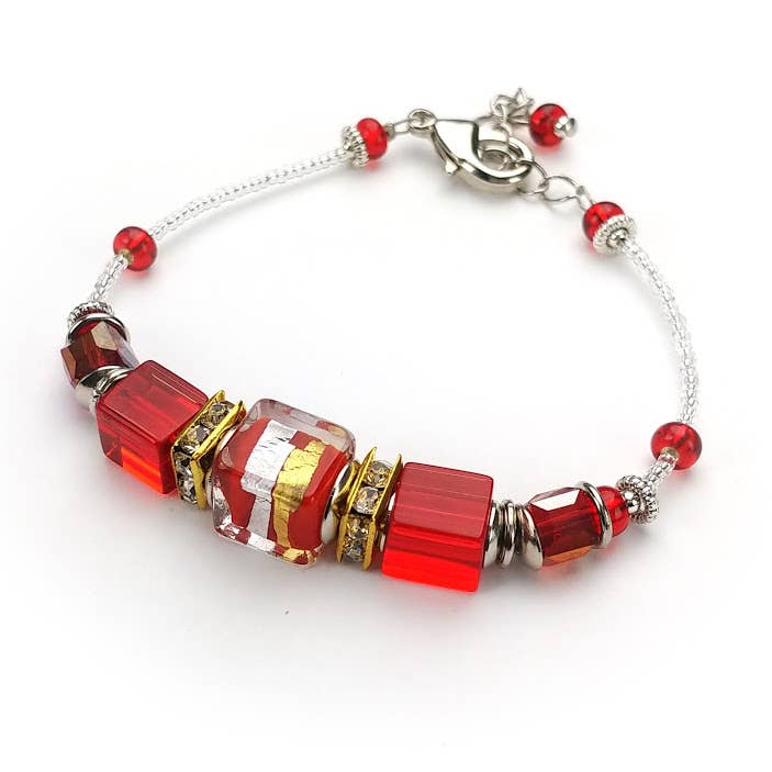 Alice Sturzinger LLC - Vendita all'ingrosso Parure di gioielli - Collezione di Gioielli in Vetro di Murano Cristallo - Colori Assortiti21