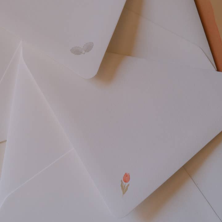 Flower Heads - Wholesale Everyday Greeting Card - When Our Tulips Meet | Love | Anniversary | Greeting Card4