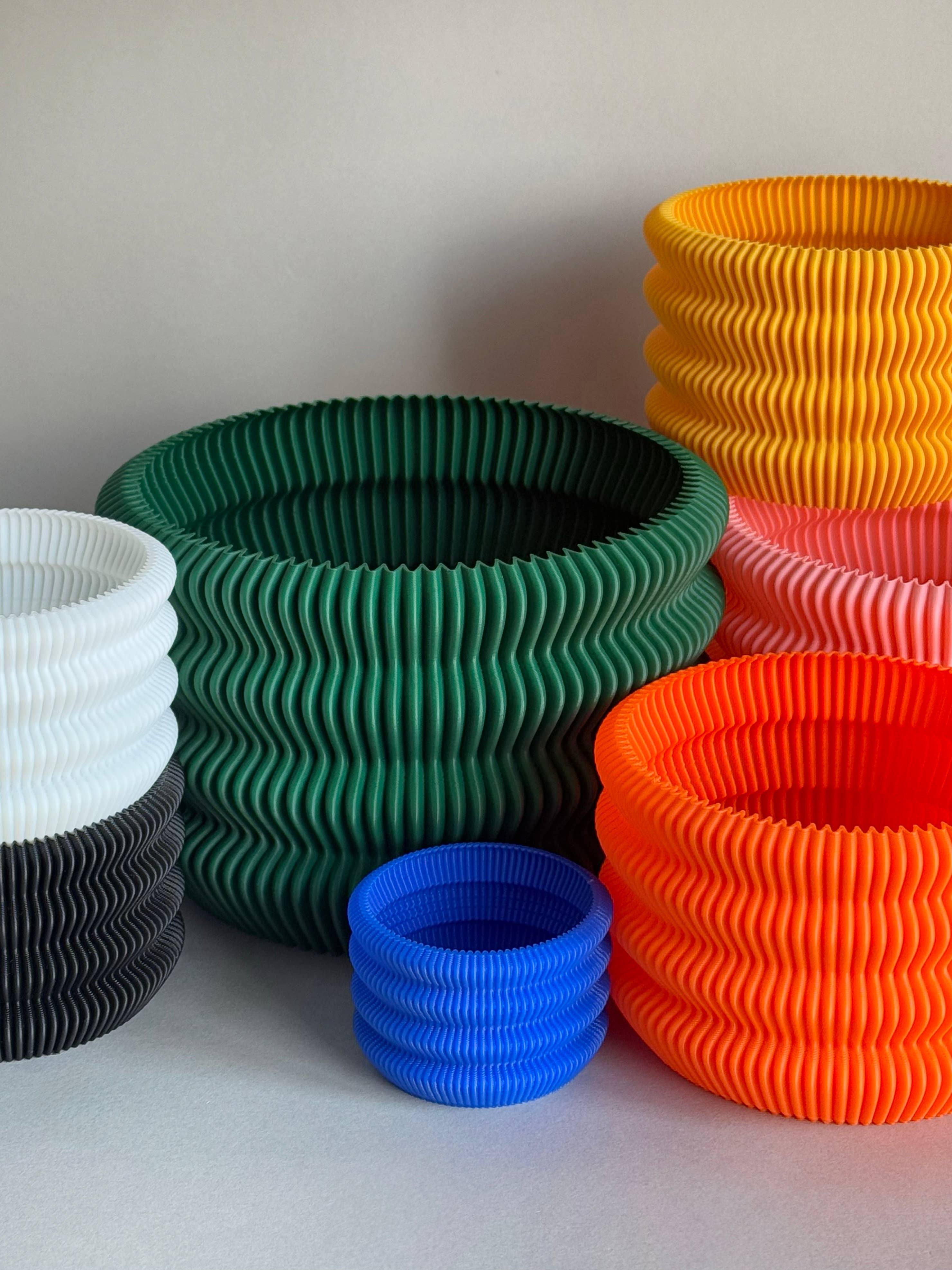 Studio Octave – wholesale Plant pot – Unique 3D Printed Planter / Capri Plant Pot1