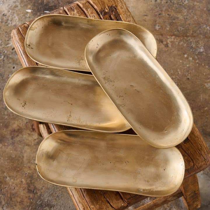 JADE AND MAY - Wholesale Decorative Tray - Brass Tray1