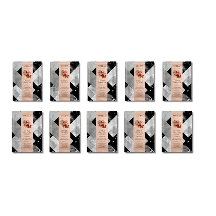 Alcohol Tea Bombs - Wholesale Cocktail mix/syrup - Ten Pack The Citrus Paradisi Mini Bar