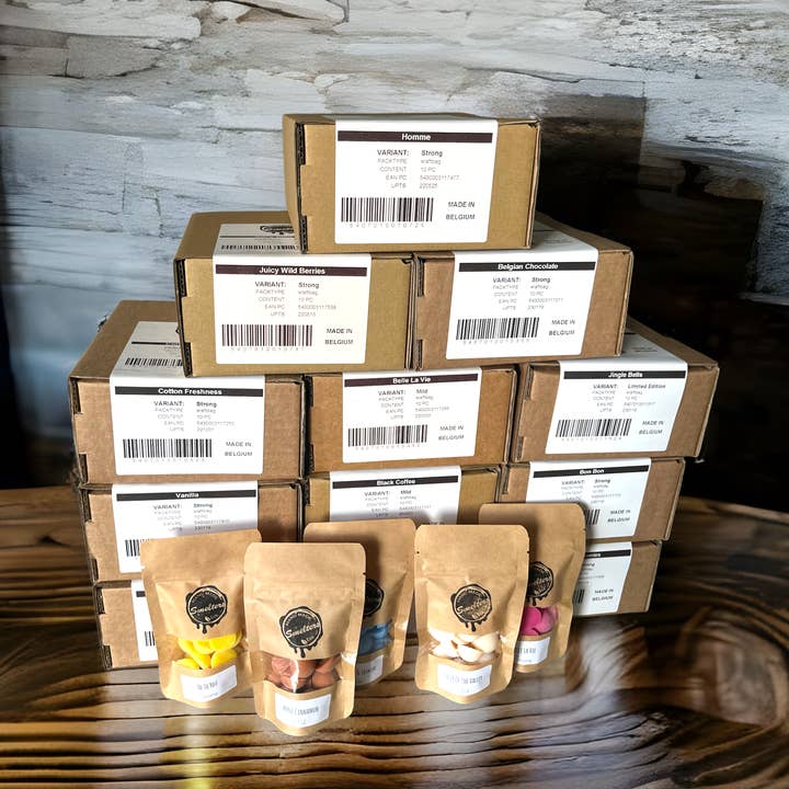 Confezione conveniente/Starter pack TOP 6 fragranze - 120 pezzi per la vendita all'ingrosso da parte di Smelters