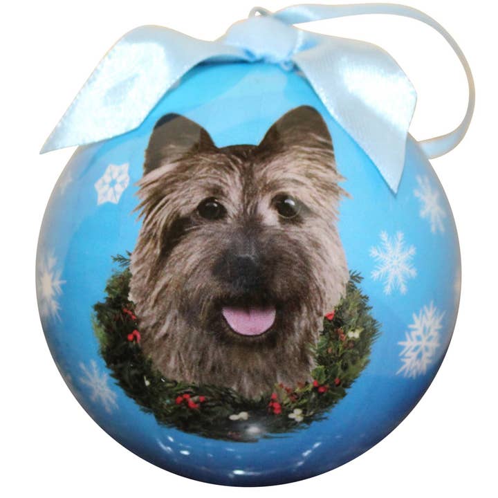 Cairn Terrier Christmas Ball Ornament for wholesale by Official Store