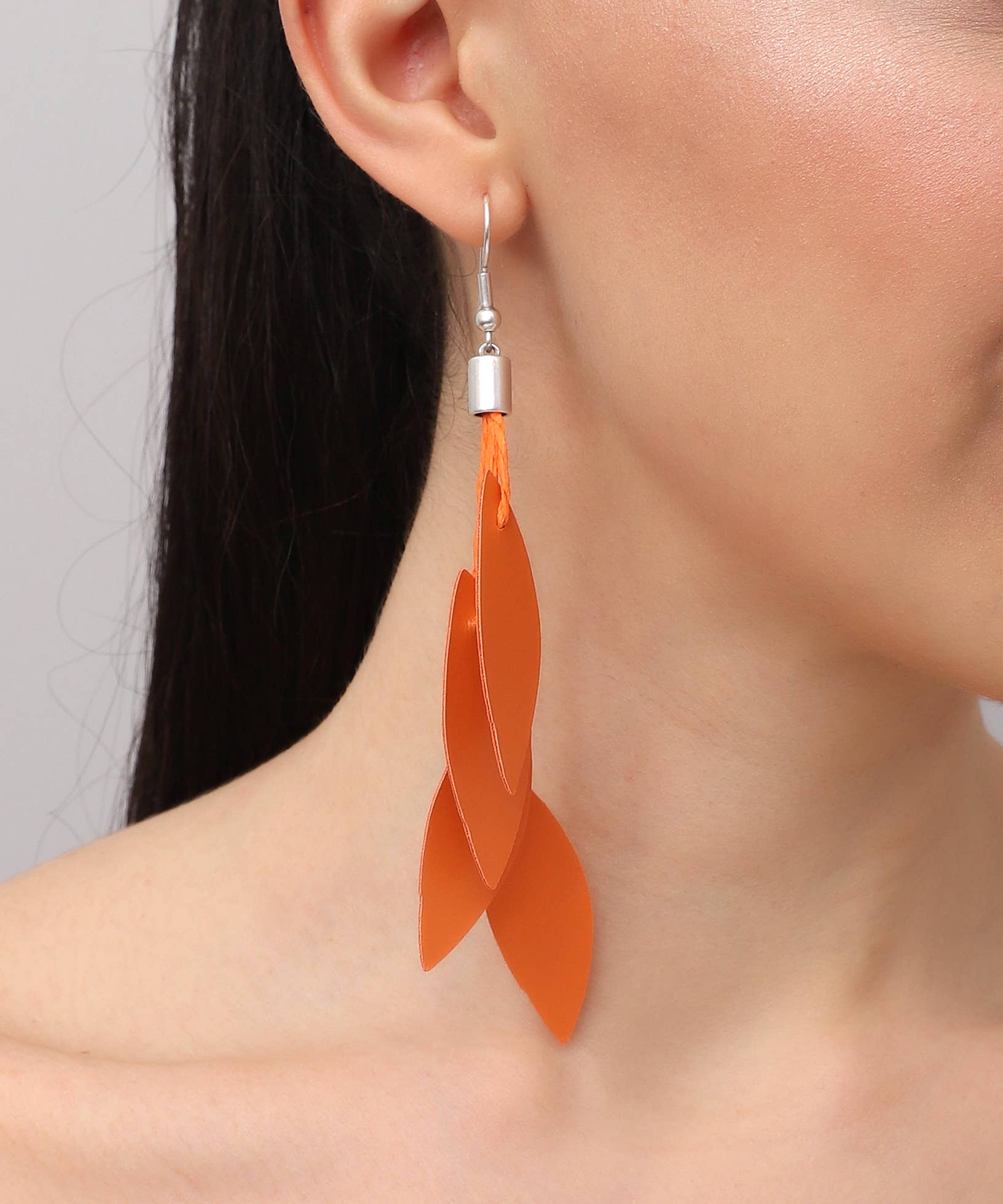 AVENS - Wholesale Jewelry Set - Handmade special design leather leaf jewelry set10