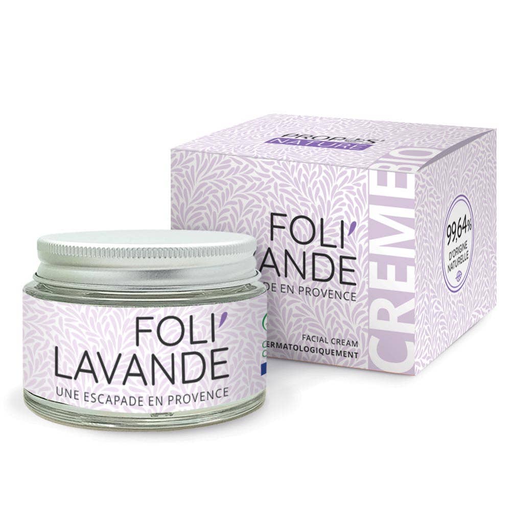 Propos'Nature – wholesale Lotioner och fuktkrämer – Ekologisk Foli'Lavande-kräm från Provence - 50 ml1