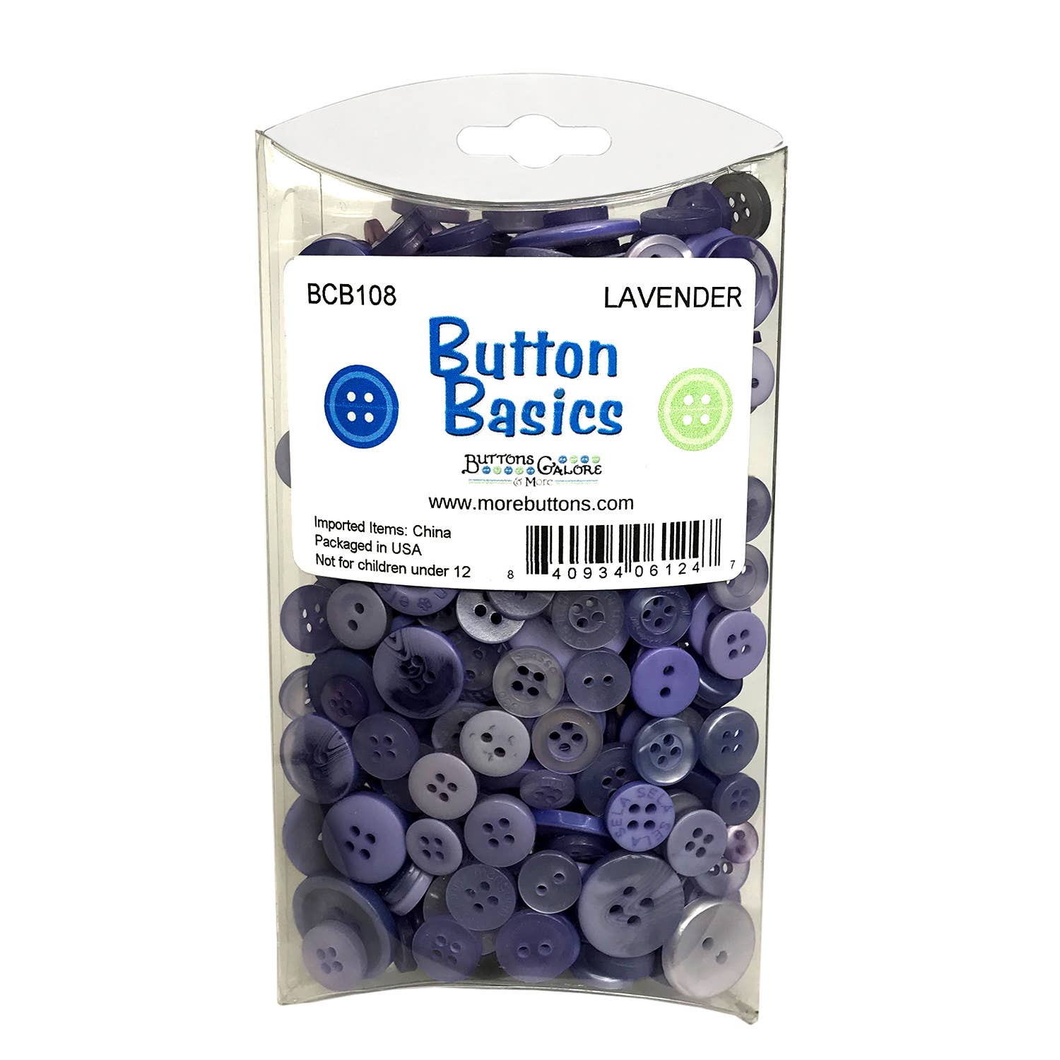 Buttons Galore & More - Wholesale Sewing Button/Snap - Button Basics Colorful Craft & Sewing Buttons59