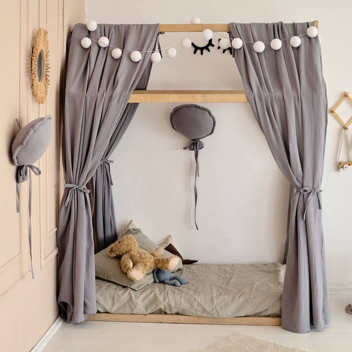 HelloLittleFox - Wholesale Bed canopy – Child & baby - Canopy for house bed | Montessori bed canopy, Toddler house8