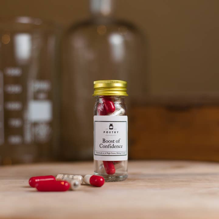 Boost of Confidence - Poetry Pills (Small) for wholesale by Poetry Pharmacy